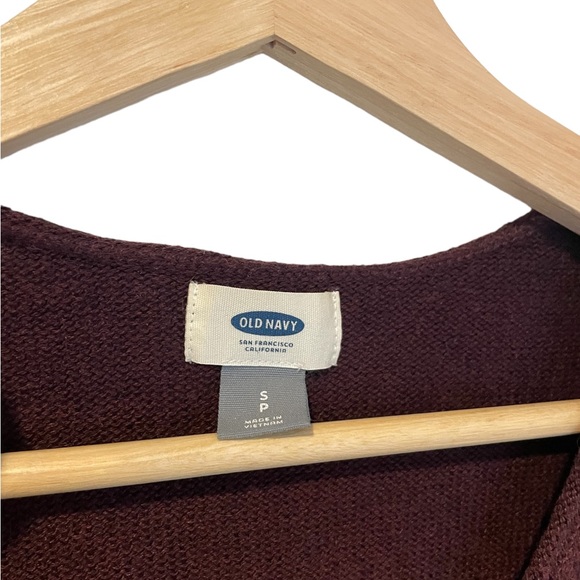 Old Navy Purple V Neck Sweater Size Small - Picture 4 of 6